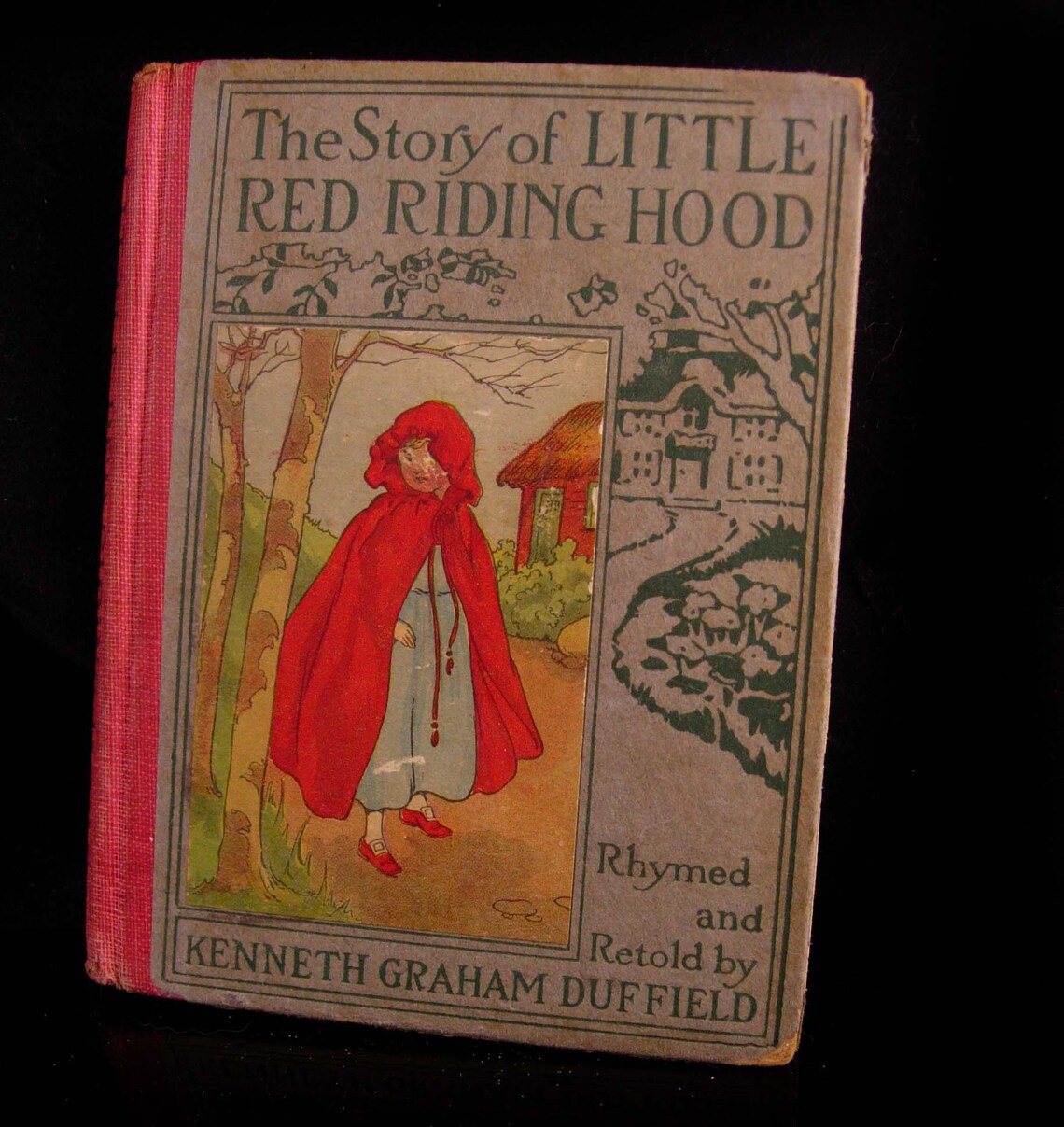 1921 Little red riding hood book miniature hardback in | Etsy