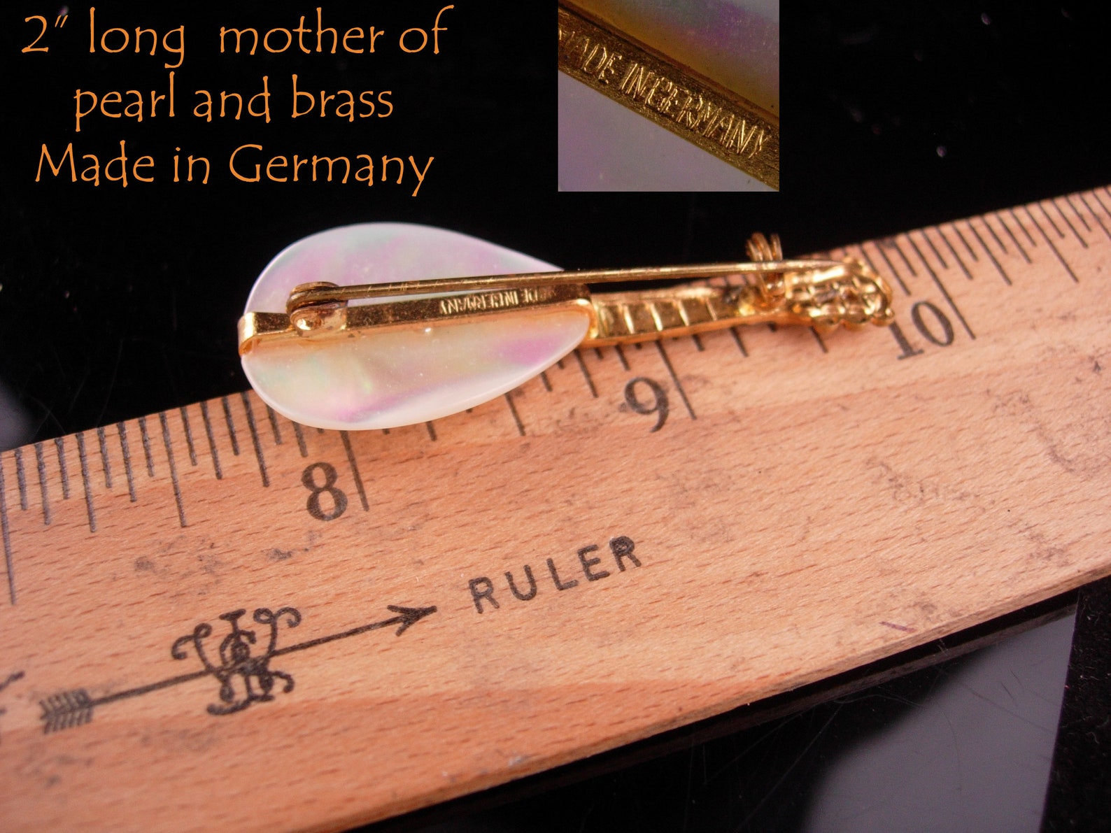 Mandolin Earrings Figural Jewelry Vintage Japan Clip on Etsy