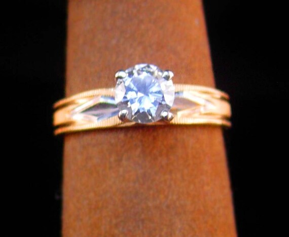 Vintage Solitaire Engagement Ring - 1/2ct Genuine… - image 3