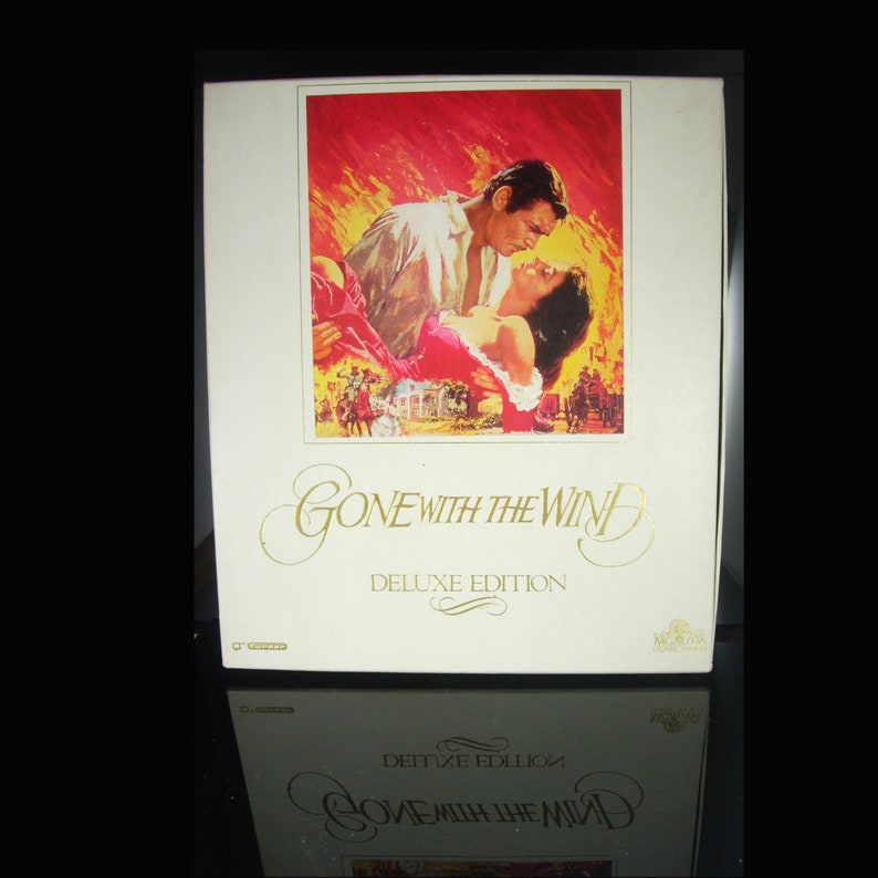Gone With the Wind VHS Tapes Boxed Set With Insert Deluxe Etsy