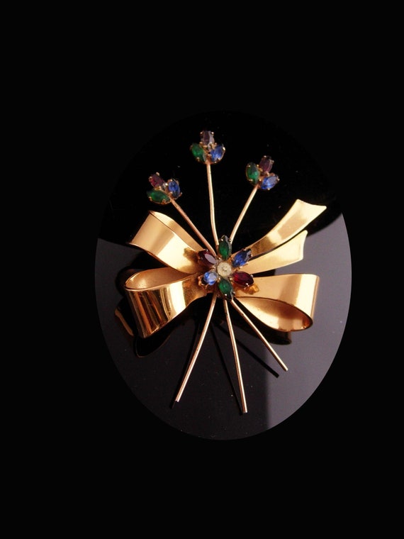 Coro sterling brooch sale