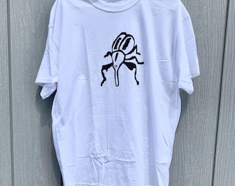 Camisa de gorgojo hecha a mano, opción de eslogan personalizado
