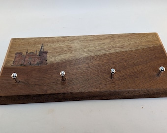 Key board, key holder, key storage | Key holder wood decoration wood art