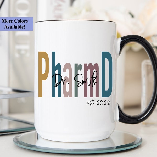 Pharm D Mug Personalized, Doctor Of Pharmacy Gift, Pharm D Graduation Gift, Doctor Of Pharmacy Mug, Pharmacist Gift, Pharmacist Mug