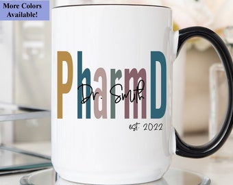 Pharm D Mug Personalized, Doctor Of Pharmacy Gift, Pharm D Graduation Gift, Doctor Of Pharmacy Mug, Pharmacist Gift, Pharmacist Mug