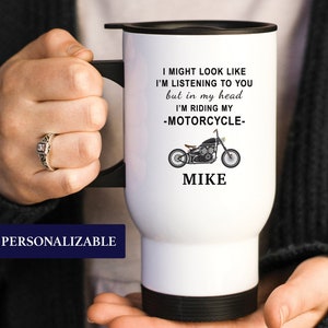 Motorcycle Travel Mug, Motorcycle Gifts For Men, Biker Travel Mug, Motorcycle Lover Cup, Biker Grandpa Cup, Biker Tumbler Cup