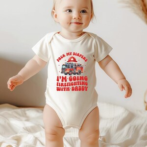 Funny Baby Firefighter Onesie®, Pack My Diapers I'm Going Firefighting...