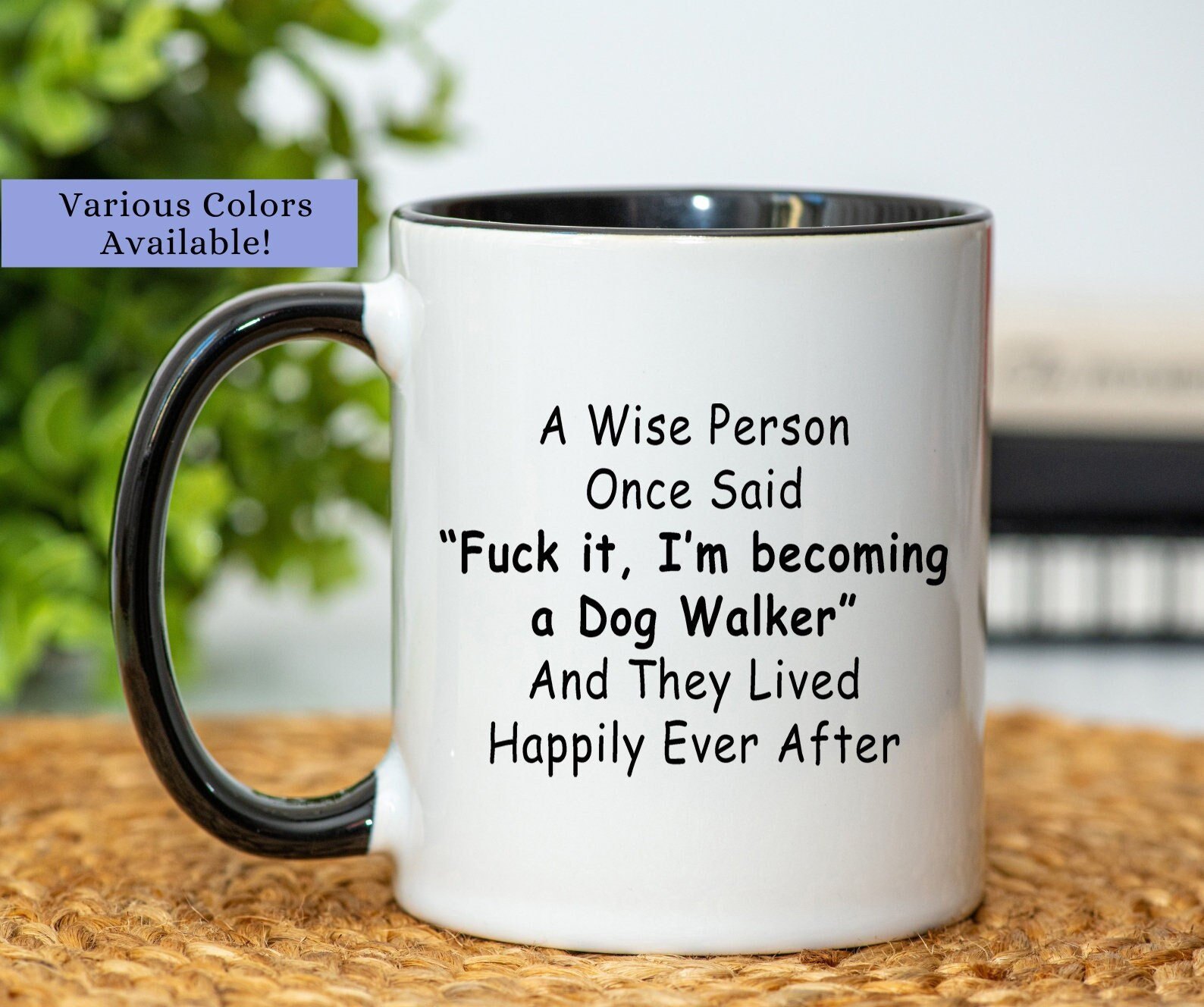 Dog walker mug hotsell