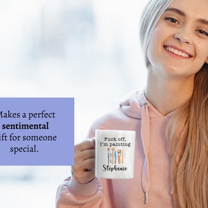 Taza de pintor, regalo de artista, taza de café de pintor, taza de artista, regalo de pintor, taza de artista, taza de pintor, taza de café de artista, taza de café de artista imagen 2
