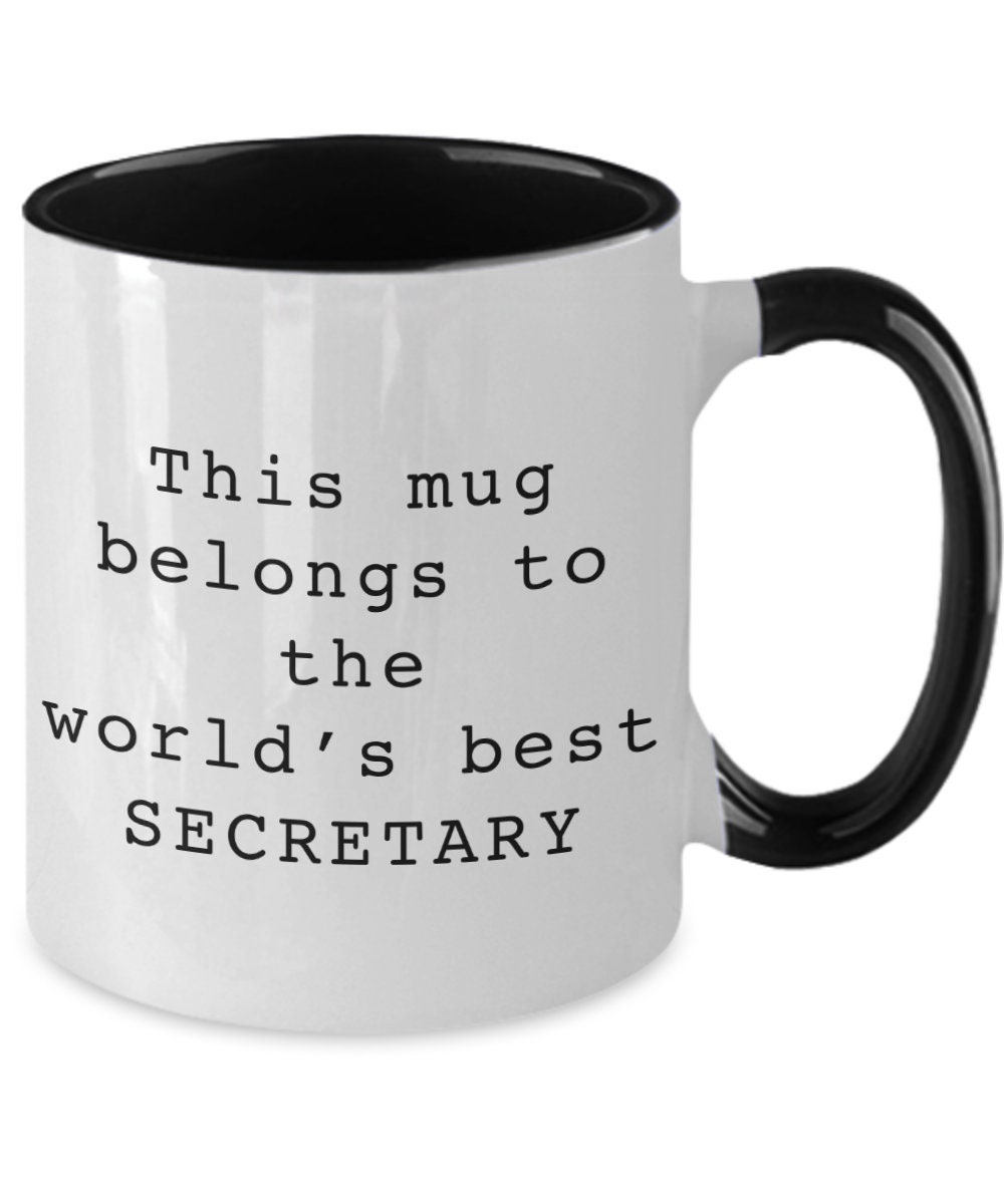 Secretary mug secretary gifts secretary gift idea gift for Etsy