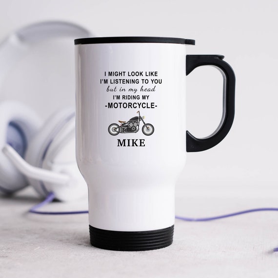 Motorcycle grandpa mug / moto mug / coffee grandpa mug / moto rider