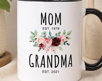 New Grandma Mug, First Time Grandma Gift, New Grandma Gift, Future Grandma Mug, Pregnancy Announcement Mug, Grandma Mug, Grandma To Be Mug