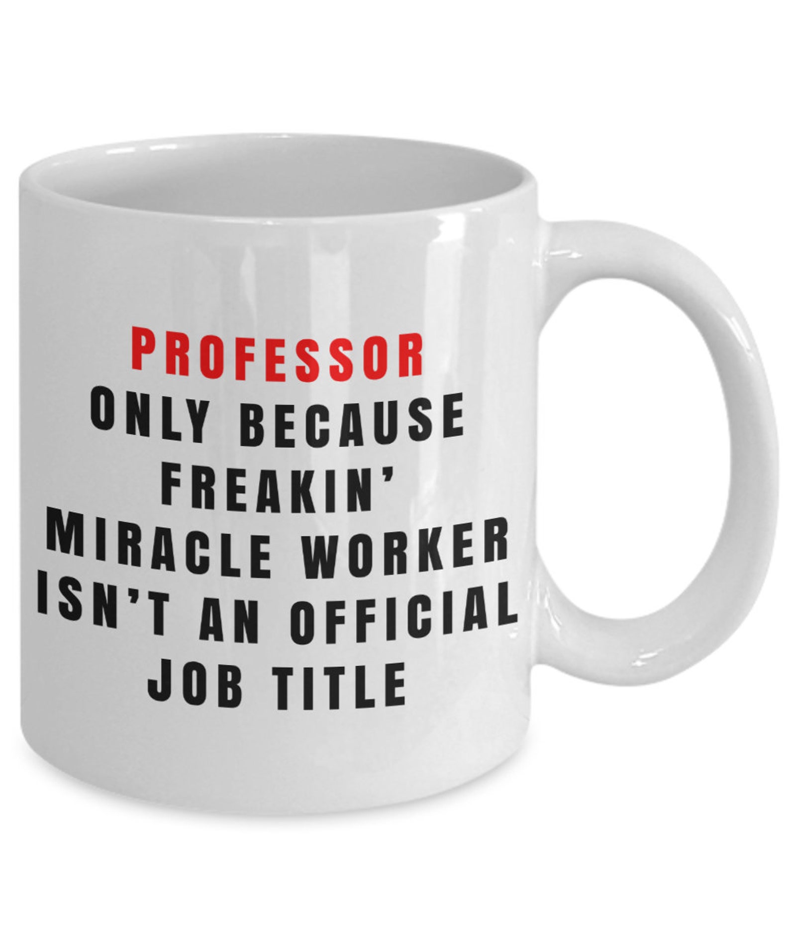 Professor gift professor mug professor gift idea professor Etsy
