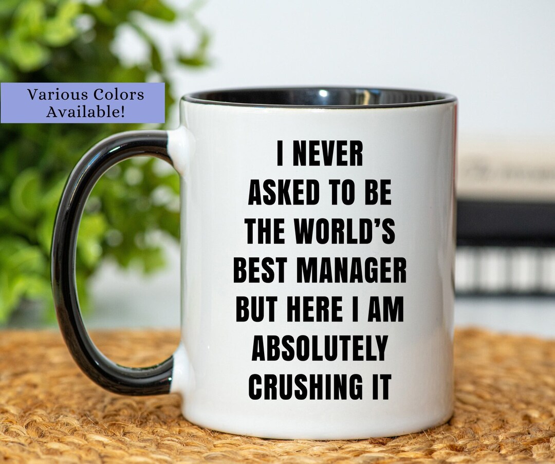 Manager Gift, Manager Mug, World's Best Manager Mug Gift, Manager Thank