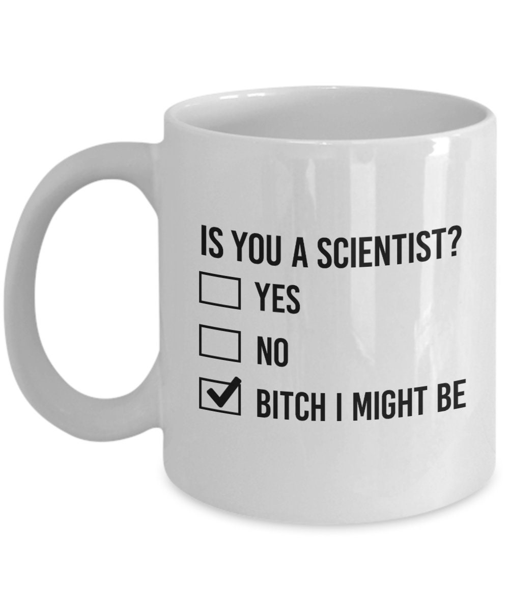 Scientist Gift Scientist Mug Gift for Scientist Funny Etsy
