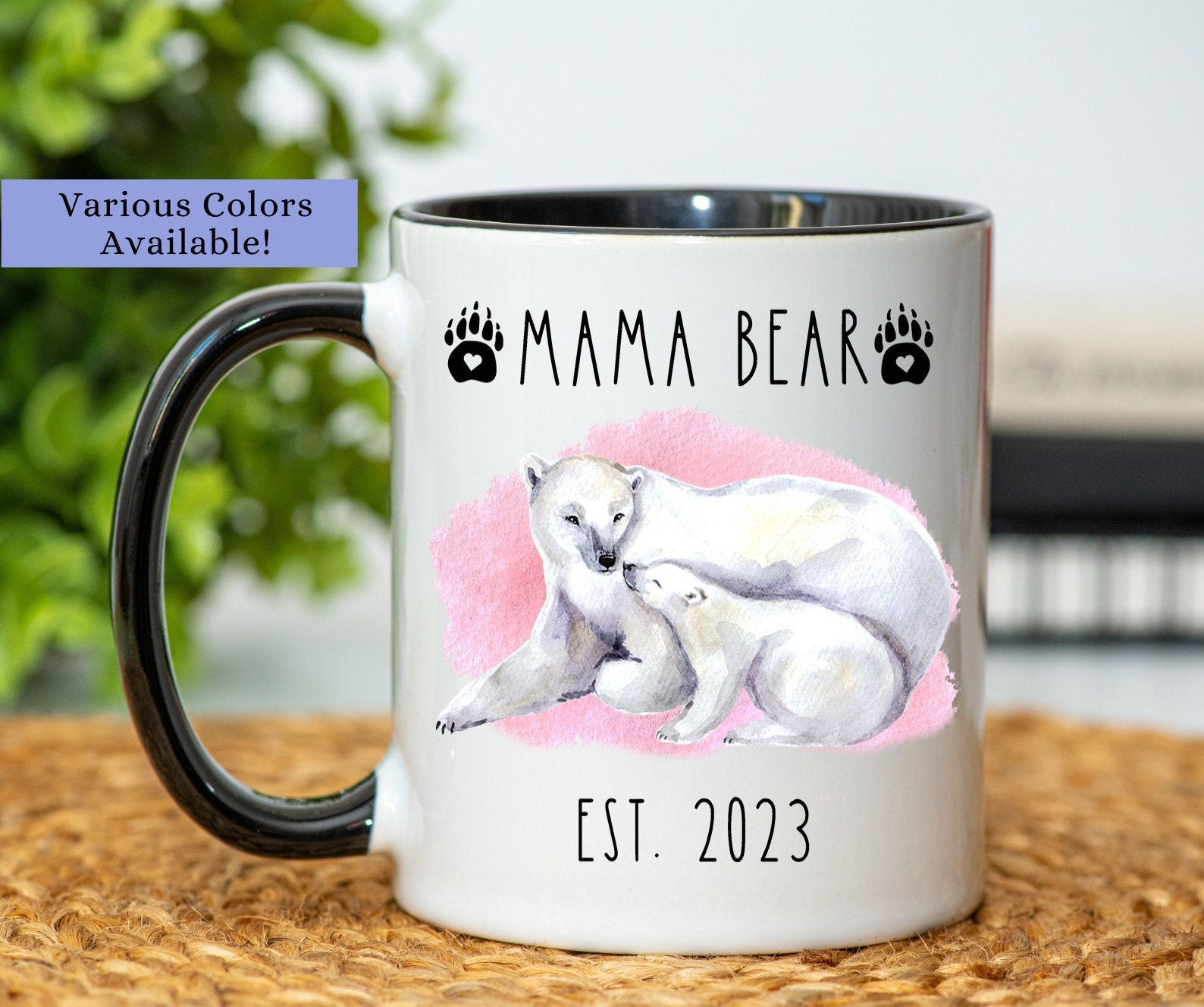 Mama and Papa Bear Mug Set - 904 Custom