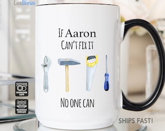 Handyman Mug Personalized, Handyman Gifts For Men, Handyman Coffee Mug, Handyman Coffee Cup, Construction Worker Mug, Carpenter Mug