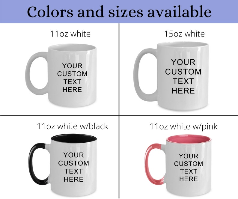Custom Mug, Personalized Mugs, Personalized Coffee Mug, Coffee Mug personalized, Coffee Cups Personalized image 8