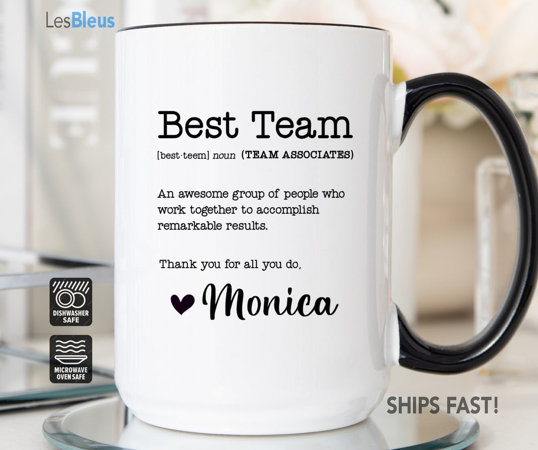 Best Team Mug, Best Team Definition Cup, Team Appreciation Gift, Gift