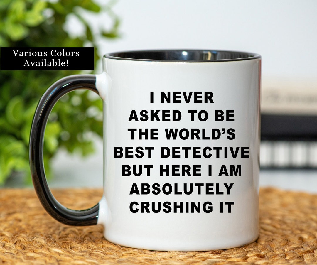 Detective Gift, Detective Mug, Future Detective Gift, Detective Coffee
