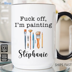 Paint Artist Mug, Artist Mug, Paint Artist Gift, Artist Gift