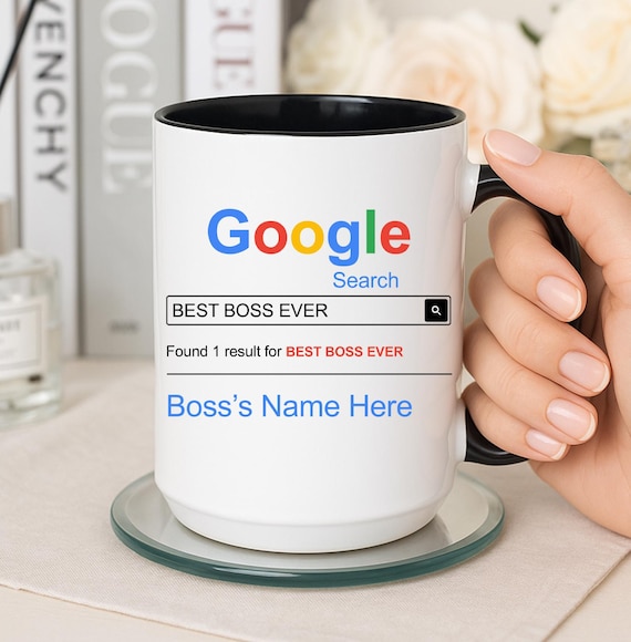 Best Boss Ever Mug, Best Boss Ever Gifts, Boss Day Gift, Boss Mug Personalized, Best Boss Gifts, Boss Gifts for Women Leaving