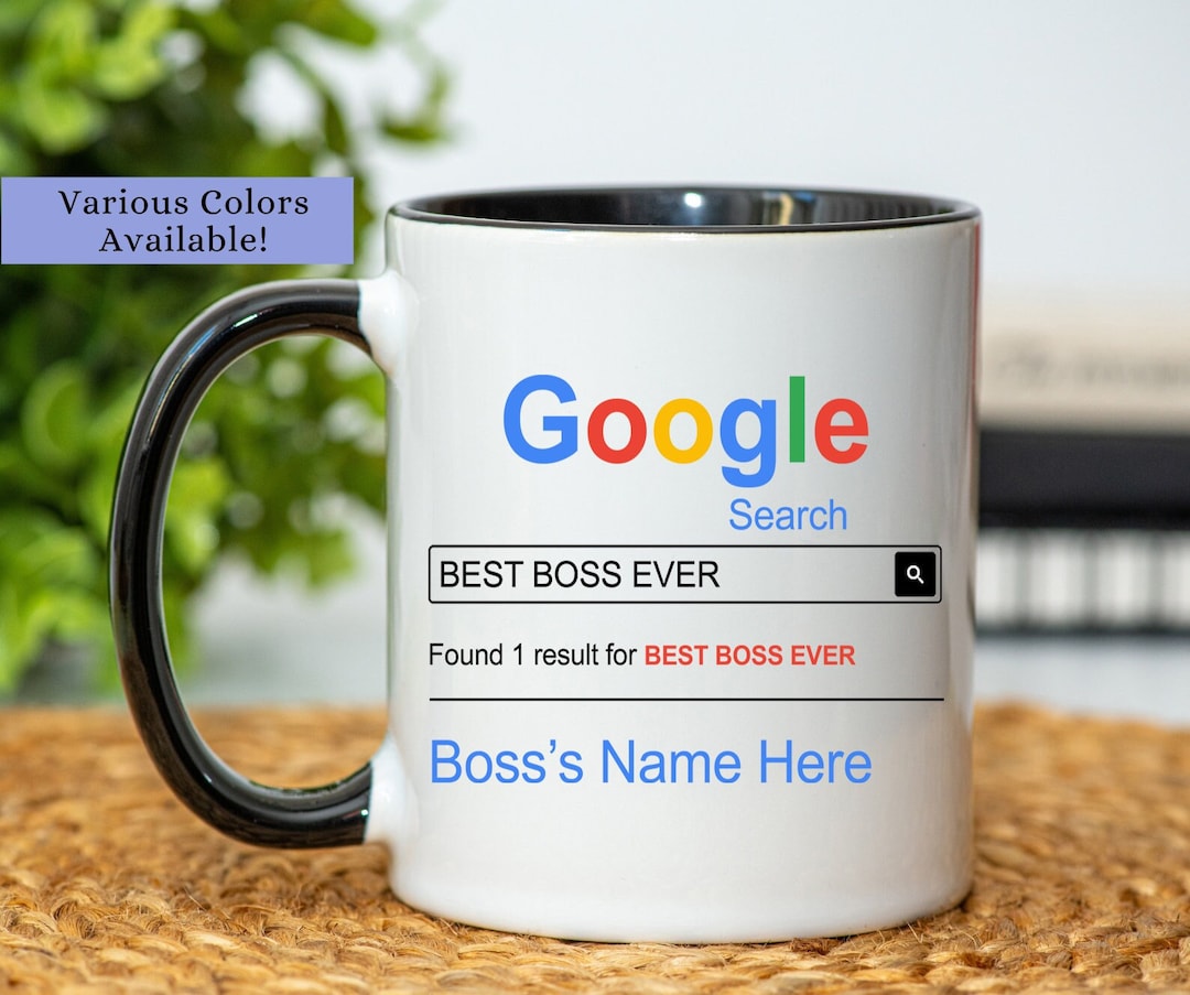 Best Boss Ever Mug, Best Boss Ever Gifts, Boss Day Gift, Boss Mug Personalized, Best Boss Gifts