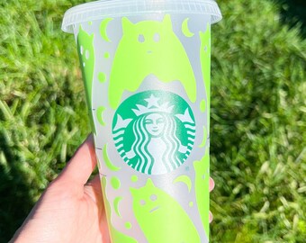 Venti Cup Starbucks phosphorescentes dans le noir | Tasse froide d'Halloween