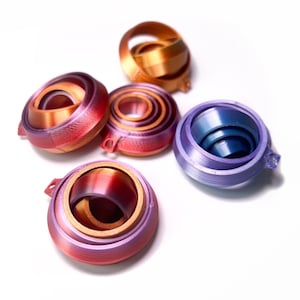 Mini Fidget toy gyroscope Rainbow