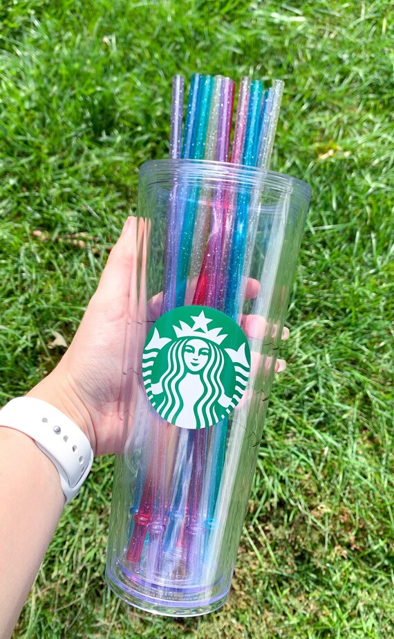 Cute Reusable Glitter Straw Reusable Straw Eco Friendly Etsy