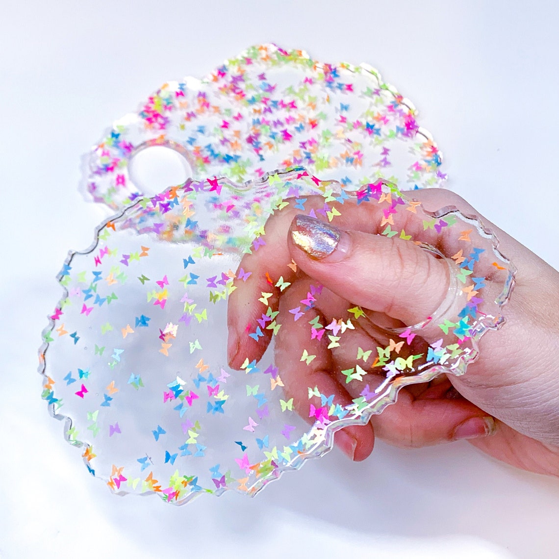 Makeup Mixing Palette Mixing Palette Mixing Plate Etsy