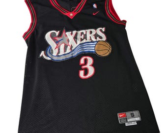 Original 90s Allen Iverson 76ers Champion Jersey Adult SMALL