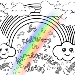 Colorful Inspiration: Engaging and Uplifting Coloring Pages and Affirmations to promote Mindfulness and Relaxation 60 Pages Instant download