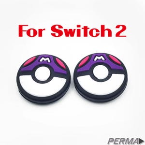 Thumb Stick Grip Joystick Covers – Thumb Grips for Original Switch, Switch Lite & OLED – Joy-Con Caps – Switch Accessories Master Ball Switch 2