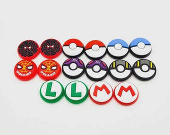 Thumb Stick Grip Joystick Covers – Thumb Grips for Switch 2, Original Switch, Switch Lite & OLED – Joy-Con Caps – Switch Accessories