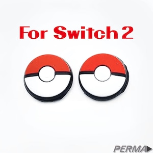 Thumb Stick Grip Joystick Covers – Thumb Grips for Original Switch, Switch Lite & OLED – Joy-Con Caps – Switch Accessories PokeBall Switch 2