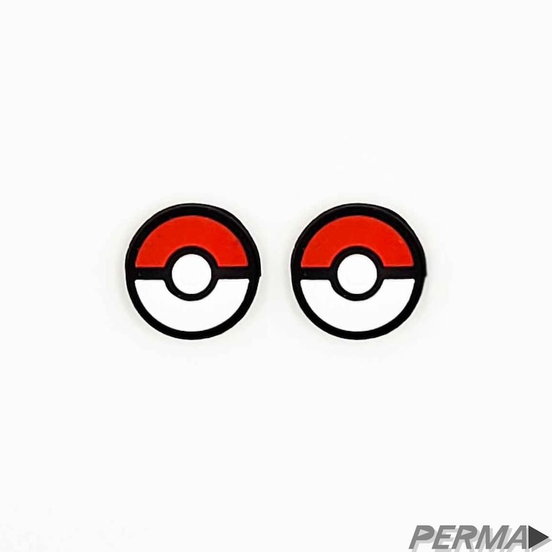 Thumb Stick Grip Joystick Covers – Thumb Grips for Original Switch, Switch Lite & OLED – Joy-Con Caps – Switch Accessories Pokeball