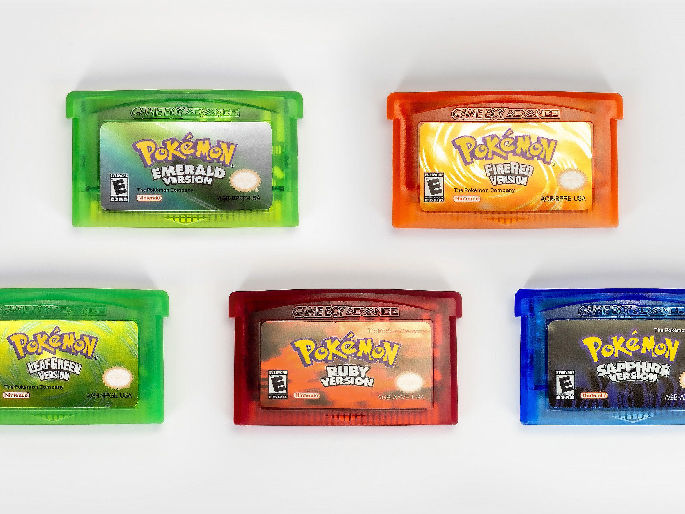 Pokémon Emerald, Firered, Leafgreen, Ruby, Sapphire for Pokémon Emerald, Firered, Leafgreen, Ruby, Sapphire for