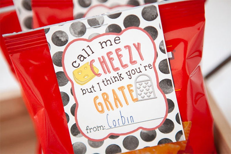 Cheez it Printable Printable Classroom Valentine Etsy