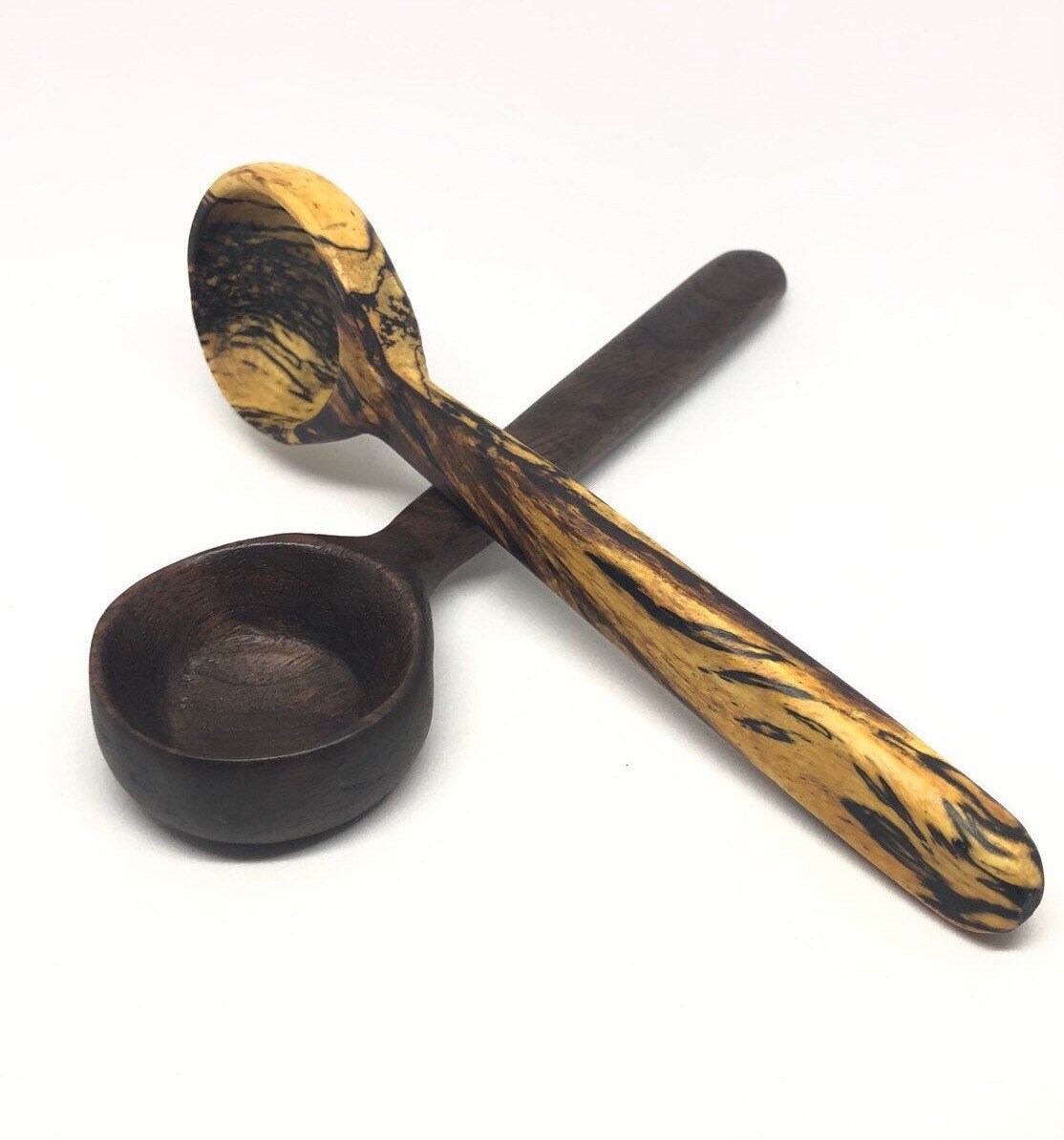 Wood coffee spoon Small wood spoon Wood spoons Coffee Etsy