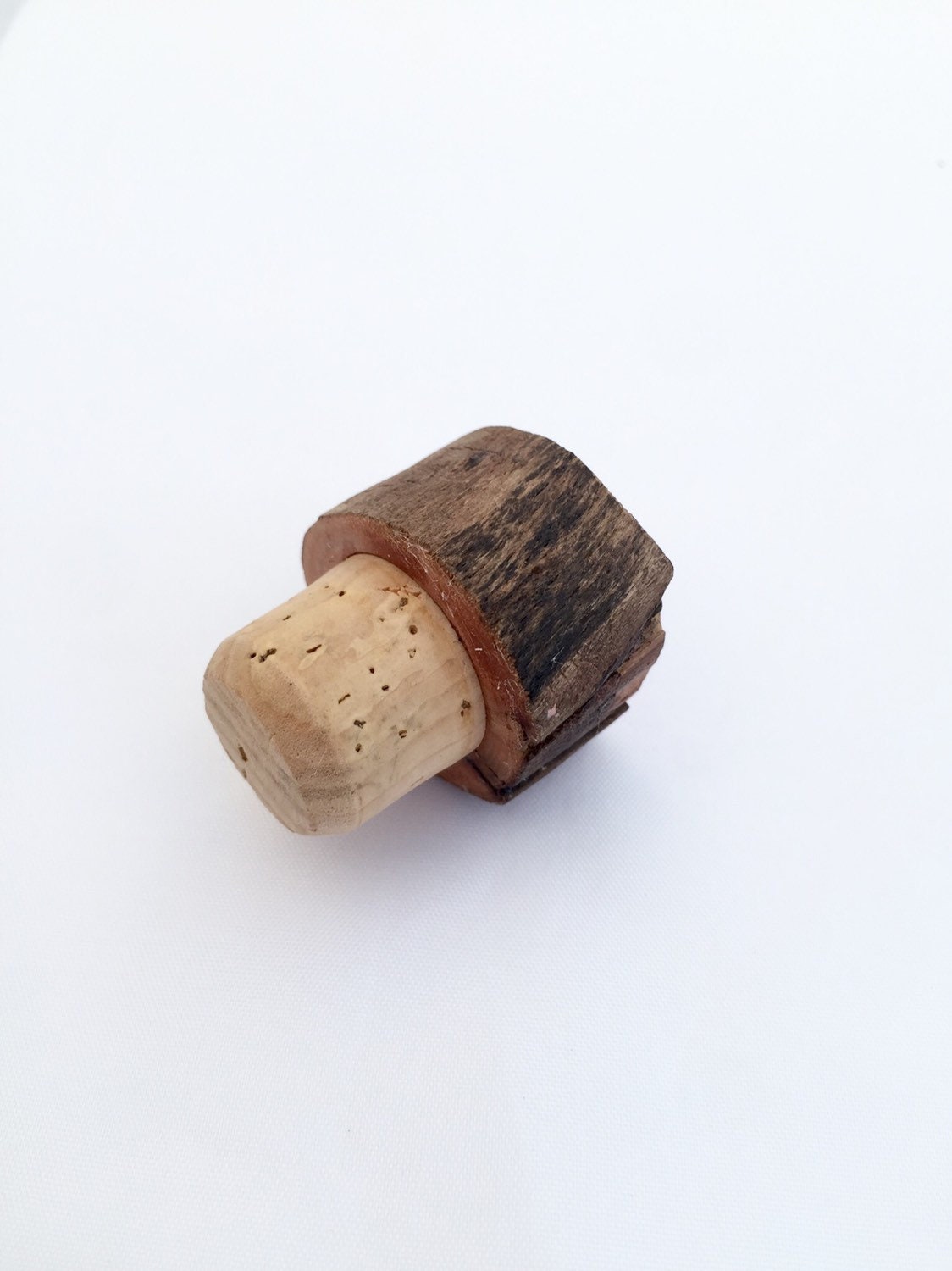 Wood Bottle Stopper Salvaged Wood Bottle Stopper Sliced Etsy