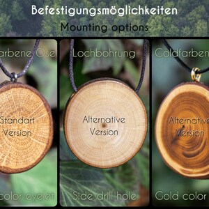 Ouroboros and the world tree Yggdrasil wooden pendant tree of life, world snake, viking jewelry/ celtic jewelry, handmade image 6