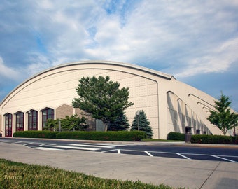 Casual Coliseum On The Virginia Tech Campus