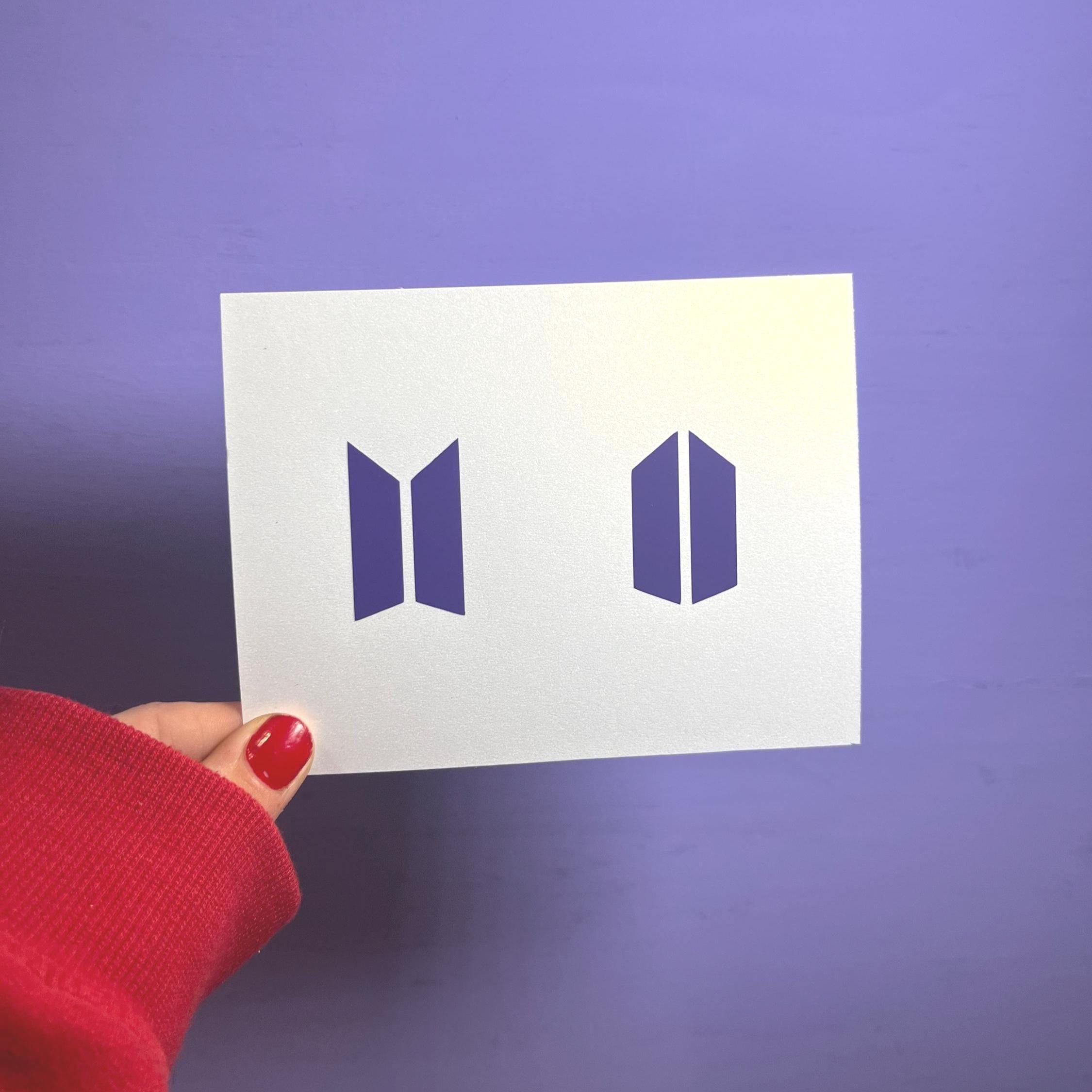 Bts Logo Sticker - Etsy Canada