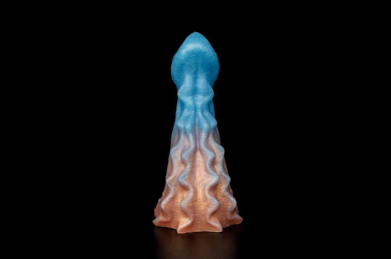 CUSTOM, Leviathan, Small, 5 inch, Custom Dildo, Premium Silicone, Tentacle Dildo, Guided Surprise 