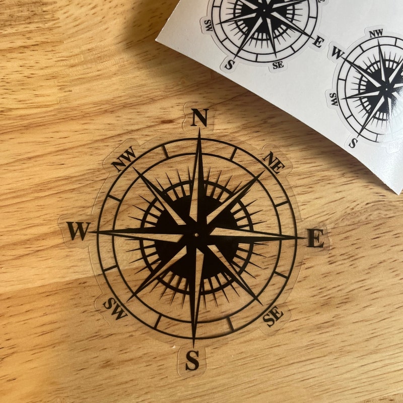 Compass Decals - Etsy