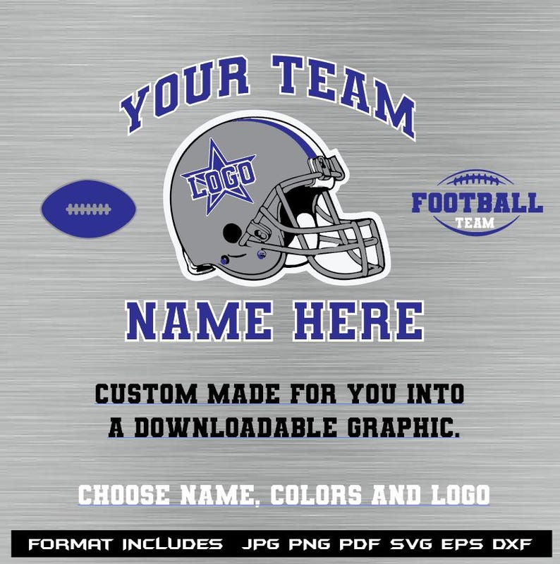 Team Name Pattern Custom Made Team Name Graphic Digital Download Logos Artwork Tshirt Cup ...