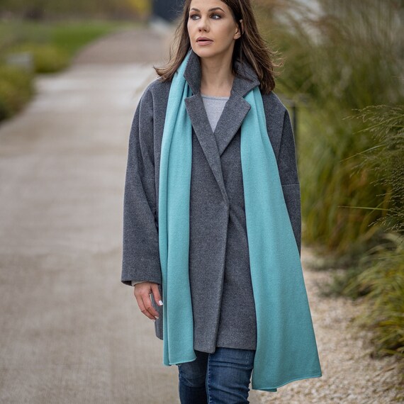 Cashmere Blanket Scarf Luxury Merino Wool Travel Wrap Soft Mint Green Kashmiri Shawl Fall Winter Bridal Shawl for Shoulder Etsy Canada
