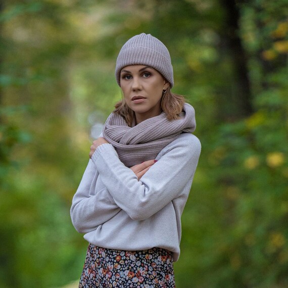 Cashmere loop scarf discount