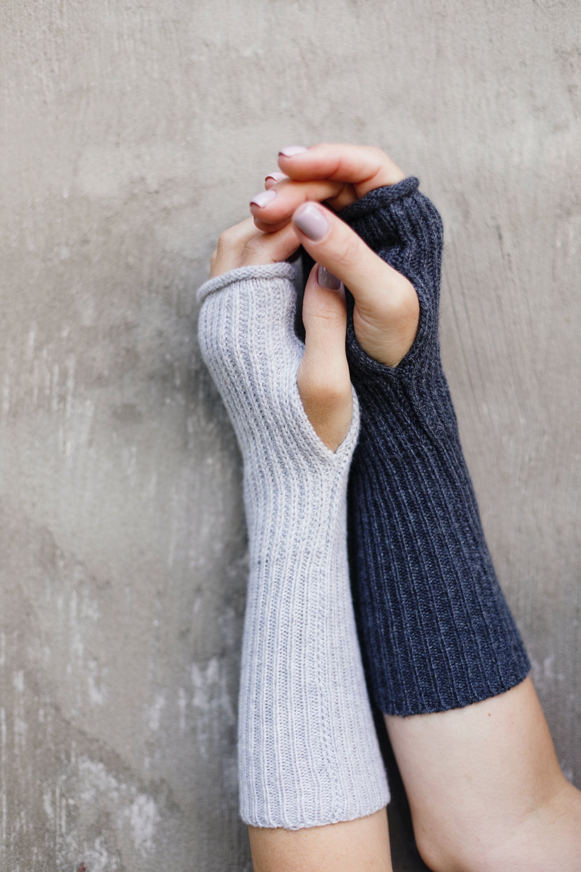 Produktbild von SHTGOI 1 Paar Lange Fingerlose Handschuhe Mit Rüschen Herbst